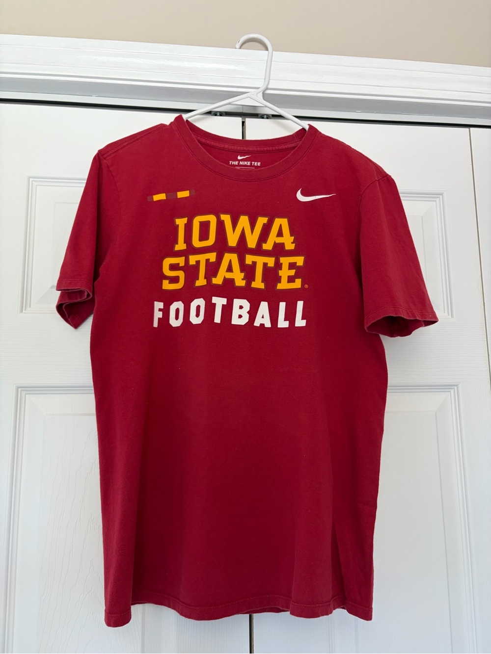 Nike Iowa State Football Cardinal Tee